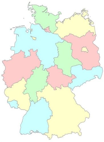 Deutschlandkarte Deutschlandkarte