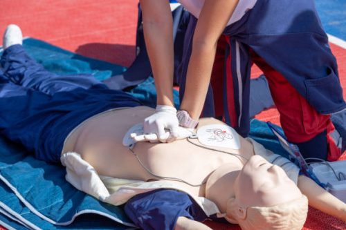 AED Wiederbelebung