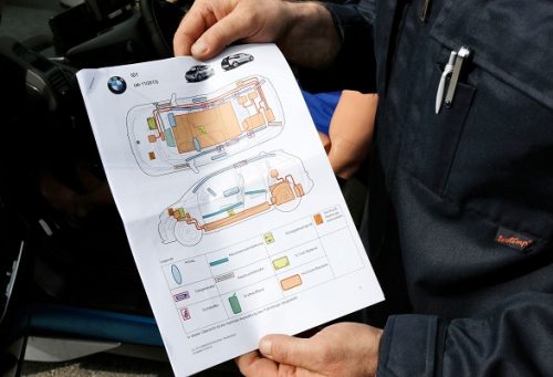 Rettungskarte individuell zum Fahrzeug